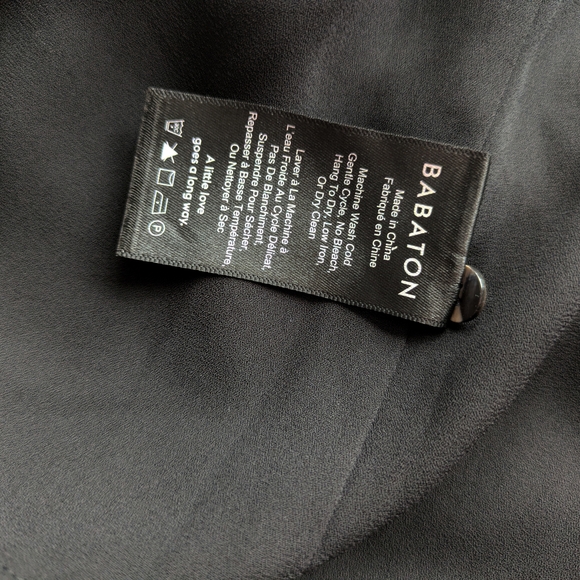 ARITZIA Babaton Chic Black Mesh Top - Picture 5 of 5